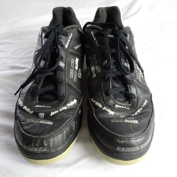 Reebok NFL Raiders Shoes Size 11 1/2 - Picture 3 of 13
